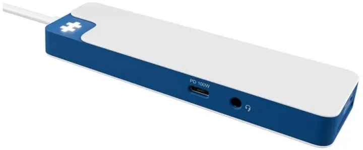 Hub USB Hyper HyperDrive Flex 8 Port USB-C Hub White/Blue (HD4102BUGL) - Zdjęcie 3 Hub USB Hyper HyperDrive Flex 8 Port USB-C Hub White/Blue (HD4102BUGL) - obraz 3
