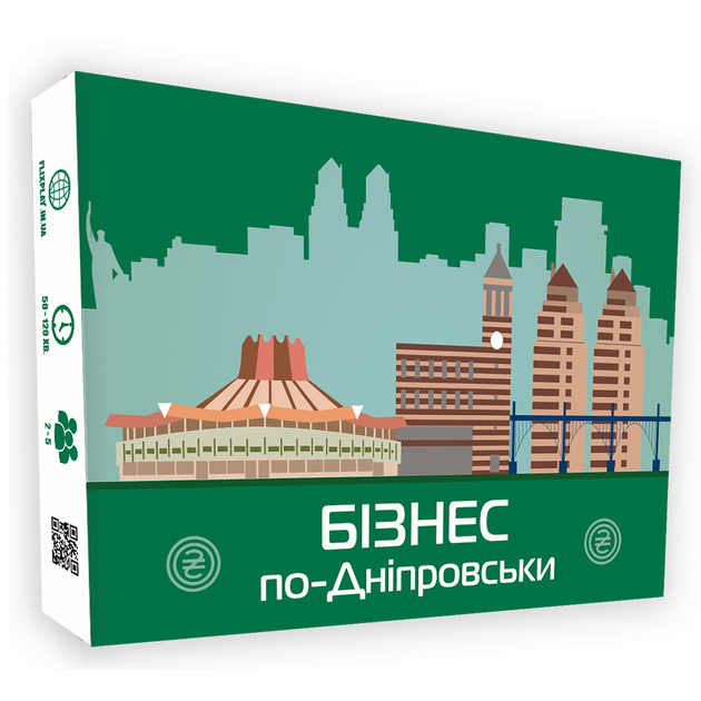 Настільна гра Бізнес по-Дніпровськи - Фото 1 Настільна гра Бізнес по-Дніпровськи - зображення 1