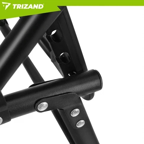 Складной садовый шезлонг с подушкой 192x68x28 см Trizand для отдыха и кемпинга грузоподъемность до 120 кг - Фото 6 Складной садовый шезлонг с подушкой 192x68x28 см Trizand для отдыха и кемпинга грузоподъемность до 120 кг - изображение 6