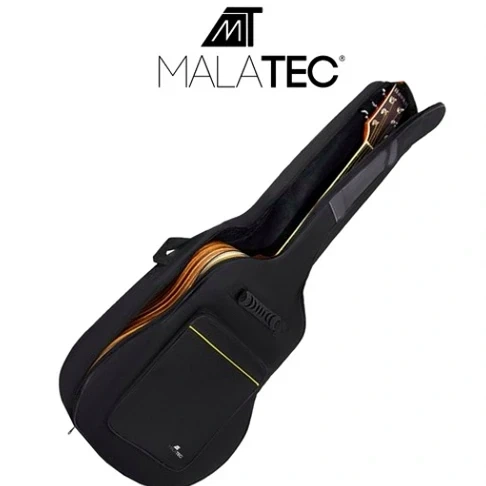 Чехол для гитары Malatec с карманами и лямками 107х44х12 см черный полиэстер для акустических и классических гитар - изображение 3