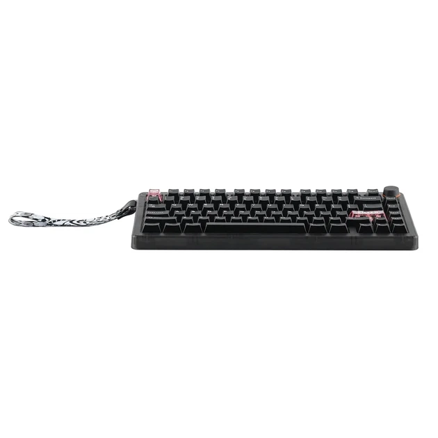 Бездротова механічна клавіатура CIDOO QK75 Black, з ролером, розмір 75%, RGB підсвічування (2.4G/Bluetooth/USB) - Фото 6 Бездротова механічна клавіатура CIDOO QK75 Black, з ролером, розмір 75%, RGB підсвічування (2.4G/Bluetooth/USB) - зображення 6