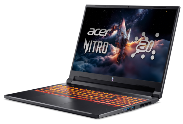 Ноутбук Acer Nitro V 16 AI ANV16-42-R1HV (NH.U1JEU.008) / 16" / AMD Ryzen 5 240 / 16 ГБ / 1 ТБ SSD / RTX 4050 - Фото 2 Ноутбук Acer Nitro V 16 AI ANV16-42-R1HV (NH.U1JEU.008) / 16" / AMD Ryzen 5 240 / 16 ГБ / 1 ТБ SSD / RTX 4050 - изображение 2