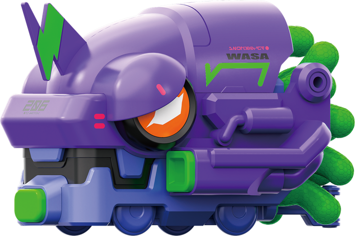 Игрушка-сюрприз Wasa Evangelion X Робо-поезд EVA-206 (6975576041631) - изображение 9