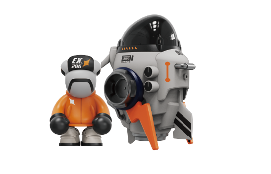 Игрушка-сюрприз Wasa Dragon 10th Generation Космических кораблей (6975576040726) - изображение 11