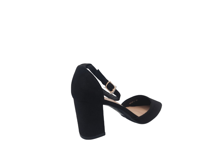 Туфли женские QQ SHOES QQ48-1/41 Черный 41 размер - 27,2 см стелька - изображение 5