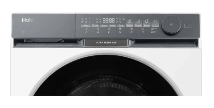 Пральна машина Haier HW90-B14387TU1-S (9 кг, прямий привід) - изображение 6