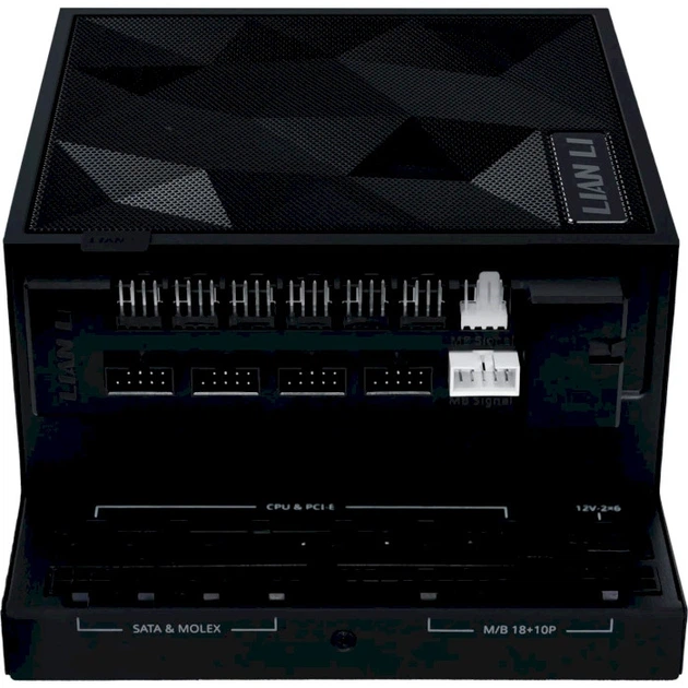 Блок живлення Lian Li Edge 1200W ATX 100-240 В 80 Plus Gold Black (G9P.EG1200G.BH00.EU) - зображення 8