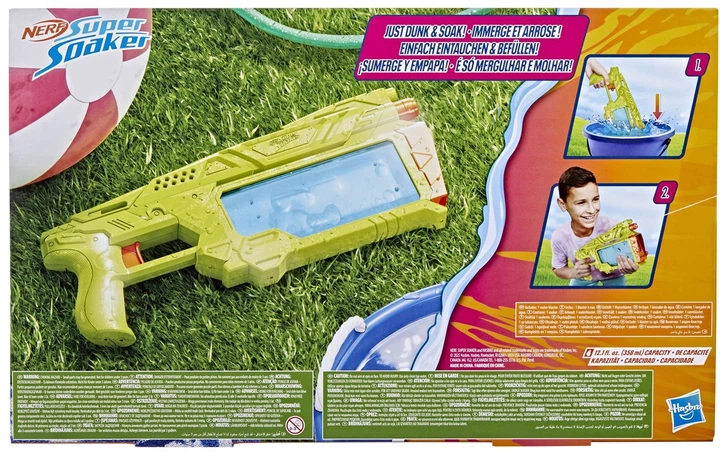 Водяний пістолет Hasbro Nerf: Super Soaker Core - Dunk Fill (G2146) (5010996351999) - Фото 3 Водяний пістолет Hasbro Nerf: Super Soaker Core - Dunk Fill (G2146) (5010996351999) - зображення 3