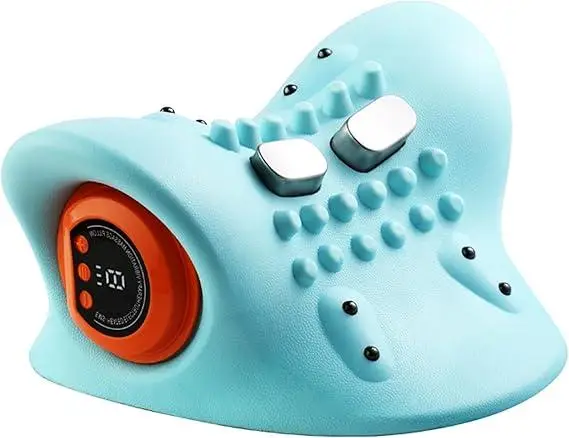 Массажер для шеи Neck Massager Pillow: беспроводная массажная подушка с подогревом, 3 режима, 6 уровней интенсивности - изображение 3