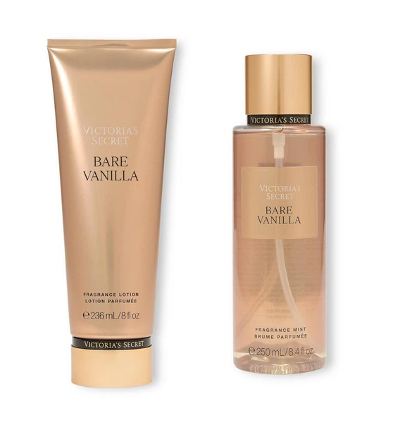 Набір для тіла Victoria's Secret Bare Vanilla (міст 250 мл + лосьйон 236 мл) - Фото 1 Набір для тіла Victoria's Secret Bare Vanilla (міст 250 мл + лосьйон 236 мл) - зображення 1