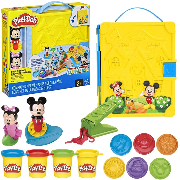 Маса для ліплення Hasbro Play-Doh: Disney Jr. Mickey Mouse Clubhouse - Shape A Story (G2324) (5010996363152) - зображення 2