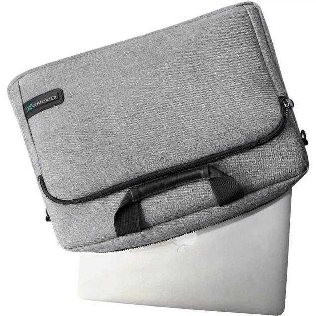 Сумка для ноутбука 15.6" GRAND-X SB-139G Grey - изображение 4