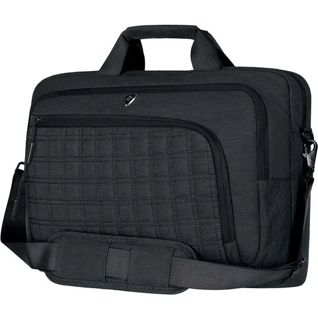 Сумка для ноутбука 16" 2E CrossSquares Black (2E-CBN9198BK) - Фото 1 Сумка для ноутбука 16" 2E CrossSquares Black (2E-CBN9198BK) - изображение 1