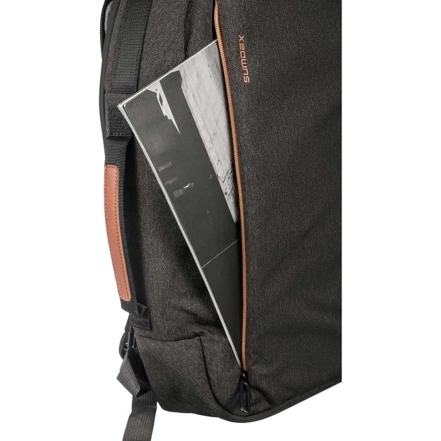 Рюкзак для ноутбука 15.6" SUMDEX PON-268GB Grey - зображення 4