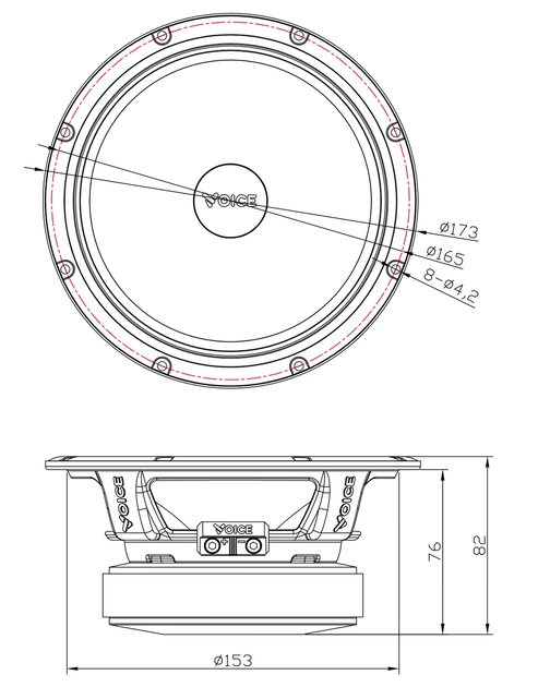Эстрадная акустика Voice SP-60AX - изображение 8