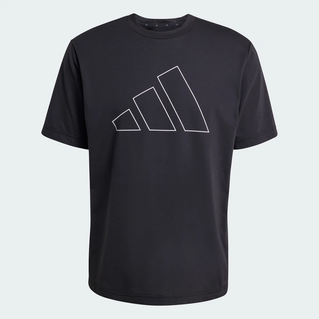 Чоловіча футболка WORKOUT ESSENTIALS FEELREADY LOGO adidas KA3599 (M) чорний (4068821445598) - зображення 6