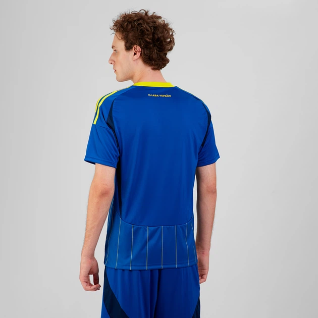 Чоловіче виїзне джерсі Ukraine 24 adidas IP2175 (XS) синій (4067889405889) - Фото 2 Чоловіче виїзне джерсі Ukraine 24 adidas IP2175 (XS) синій (4067889405889) - зображення 2