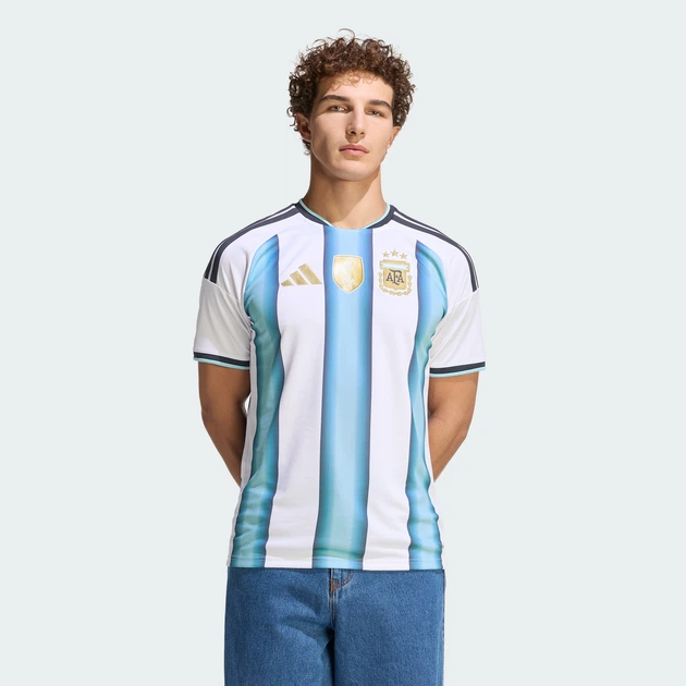 Чоловіче домашнє джерсі Argentina 26 Home Replica adidas JM8396 (XS) білий (4068815576017) - Фото 1 Чоловіче домашнє джерсі Argentina 26 Home Replica adidas JM8396 (XS) білий (4068815576017) - зображення 1