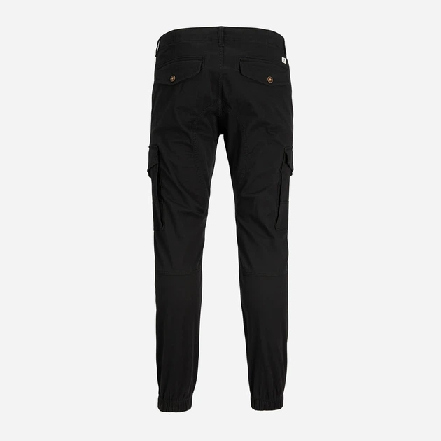 Штаны карго мужские Jack & Jones 12139912-Black 31-32 Черные (5713738346153) - изображение 8