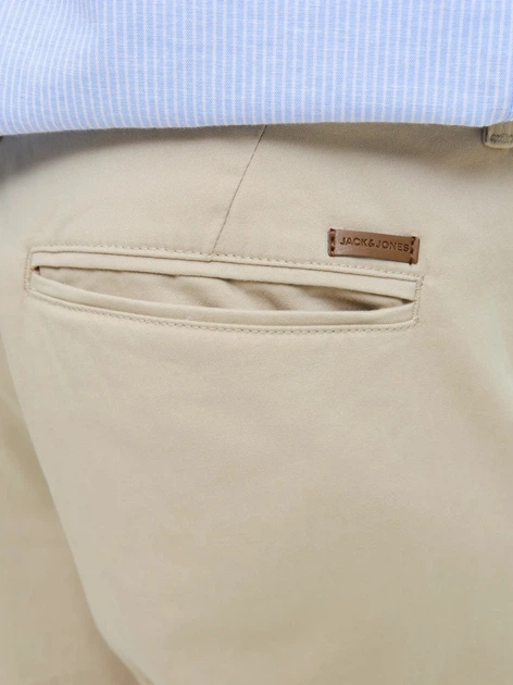 Штаны мужские Jack & Jones 12150148-Oxford Tan 34-32 Бежевые (5715362729562) - изображение 6