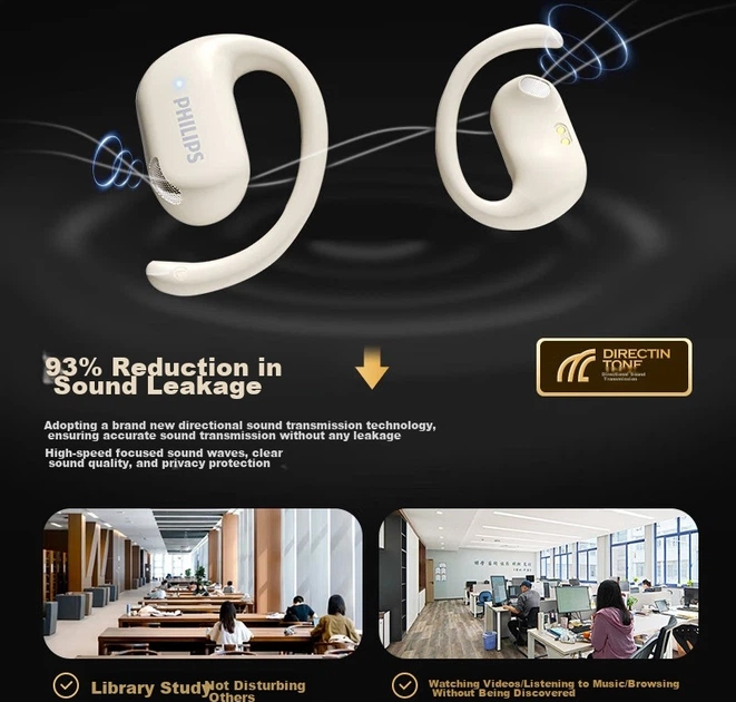 Наушники Philips TAT2739 White - изображение 4