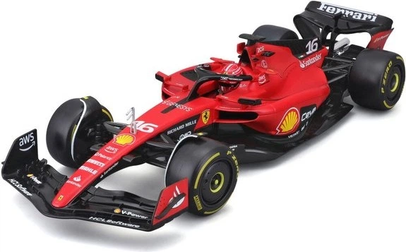Металева модель Bburago Ferrari Racing 2023 Season Car 1:18 Червоний 18-16812L (4893993168125) - зображення 5
