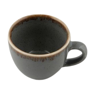 Чашка для еспресо Porland Seasons Dark Gray 80 мл порцелянова кавова чашка для espresso та міцної кави 312109/DG-6 - Фото 2 Чашка для еспресо Porland Seasons Dark Gray 80 мл порцелянова кавова чашка для espresso та міцної кави 312109/DG-6 - зображення 2