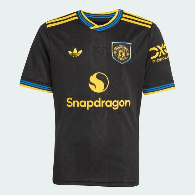 Детское джерси Manchester United 25/26 Third Kids adidas KD4227 (140) черный (4068806948526) - изображение 8