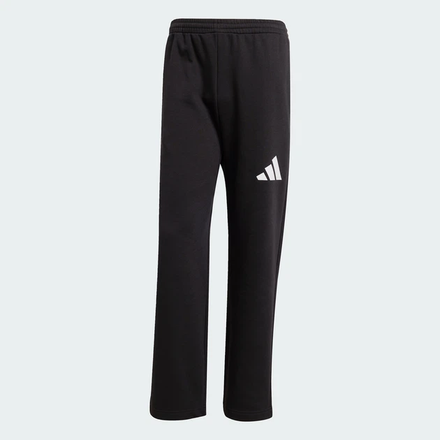 Мужские брюки Essentials Wide-Leg 3 Bar Logo adidas JF3567 (L) черный (4067905311958) - Фото 6 Мужские брюки Essentials Wide-Leg 3 Bar Logo adidas JF3567 (L) черный (4067905311958) - изображение 6