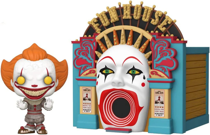 Набор Пеннивайз и Дом Смеха — Funko Pop! Town: IT CHAPTER TWO — DEMONIC PENNYWISE WITH FUNHOUSE #10 - Фото 2 Набор Пеннивайз и Дом Смеха — Funko Pop! Town: IT CHAPTER TWO — DEMONIC PENNYWISE WITH FUNHOUSE #10 - изображение 2