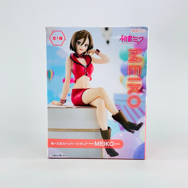 Аниме фигурка FuRyu Вокалоид Мейко MEIKO Noodle Stopper Figure Держатель для лапши 15.5 см - изображение 6