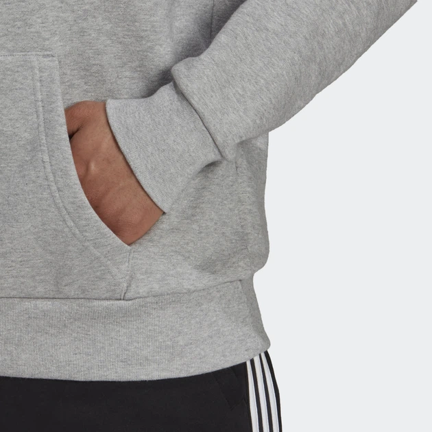 Мужское худи adidas Sportswear Future Icons Logo Graphic adidas H39802 (M) серый (4064047308754) - изображение 4