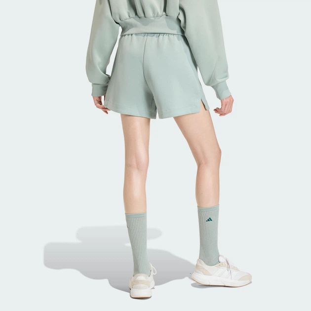 Жіночі шорти Soft Lux Loose adidas KA6996 (XS) зелений (4068822336086) - Фото 2 Жіночі шорти Soft Lux Loose adidas KA6996 (XS) зелений (4068822336086) - зображення 2