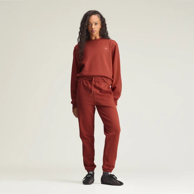 Женский свитшот adidas by Stella McCartney Regular adidas JZ0671 (XS) коричневый (4068814673892) - Фото 4 Женский свитшот adidas by Stella McCartney Regular adidas JZ0671 (XS) коричневый (4068814673892) - изображение 4