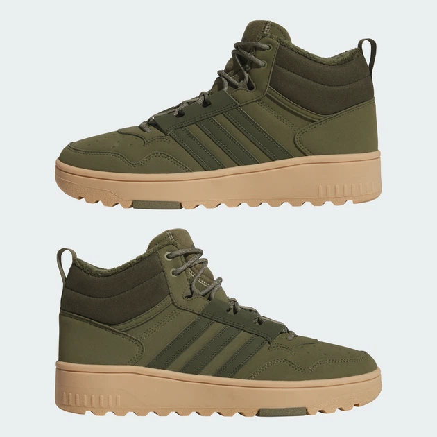 Кроссовки Hoops 4.0 Mid adidas JQ5363 36.5 (4 UK) зеленый (4068803806805) - изображение 8