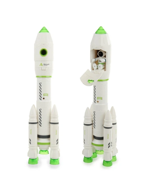 Ігровий набір Woopie Інтерактивна космічна ракета Space Set Біла (57109) (5906280657109) - зображення 4