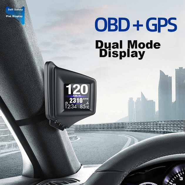 Zianpingxian (ActiSafety) A401 HUD проекційний дисплей OBD РК-прилад турбоприскорення гальмування тест - Фото 1 Zianpingxian (ActiSafety) A401 HUD проекційний дисплей OBD РК-прилад турбоприскорення гальмування тест - зображення 1