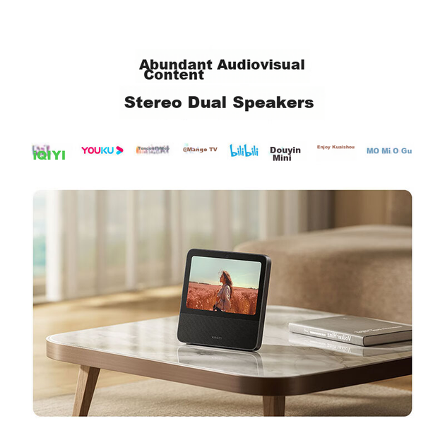 MI Smart Home Screen Pro 8 Xiao Ai Assistant AI Велика модель Запитання та відповіді, 8-дюймовий розумний динамік, вбудований розумний динамік із акумулятором, дзвінки WeChat, ОС MI Pengpai - зображення 4