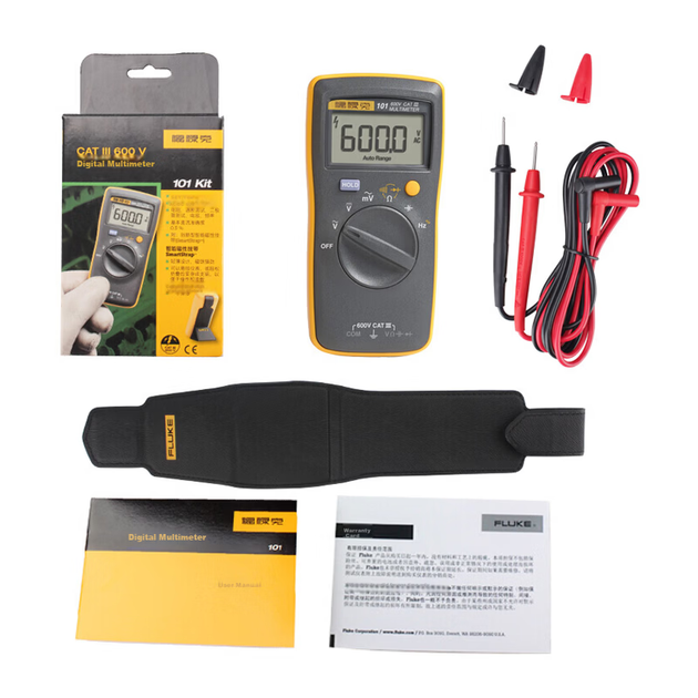 Цифровой портативный мультиметр FLUKE F101Kit с магнитным держателем. - изображение 7