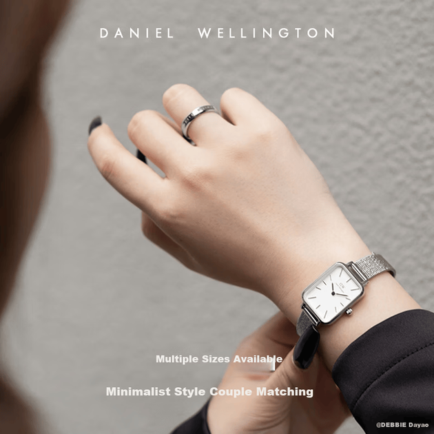 Кільце Daniel Wellington DW Classic Couple Ring Starlight Silver, розмір 60, подарунок на день народження для хлопця, DW033 - зображення 3