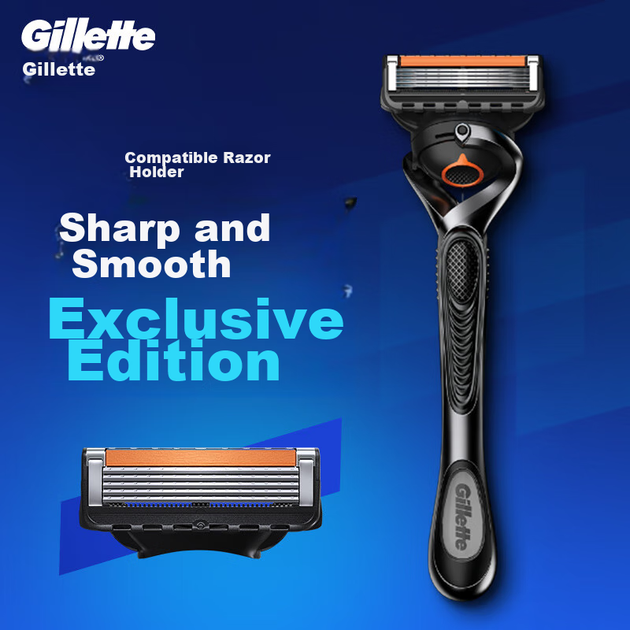 Сменные лезвия Gillette Fusion ProGlide, 5-слойные, 4 шт - Фото 6 Сменные лезвия Gillette Fusion ProGlide, 5-слойные, 4 шт - изображение 6