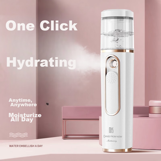 Увлажнитель лица Mks Nano Mist портативный, 30мл, NV8088 - Фото 4 Увлажнитель лица Mks Nano Mist портативный, 30мл, NV8088 - изображение 4