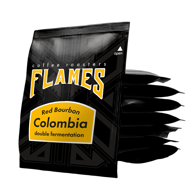 Дріп-кава Flames Coffeе Колумбія Ред Бурбон 8х12 - изображение 2