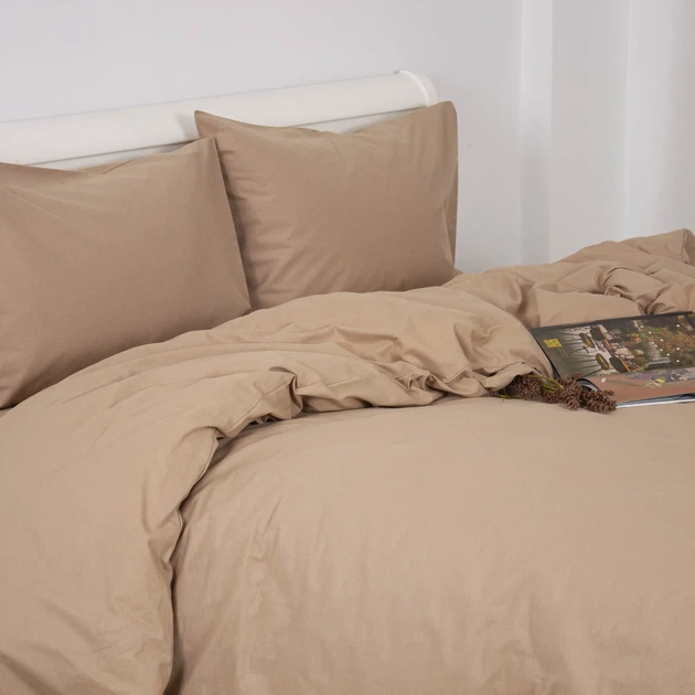 Комплект постільної білизни ТЕП «Aura» «Медова хризантема», євро - Фото 4 Комплект постільної білизни ТЕП «Aura» «Медова хризантема», євро - зображення 4