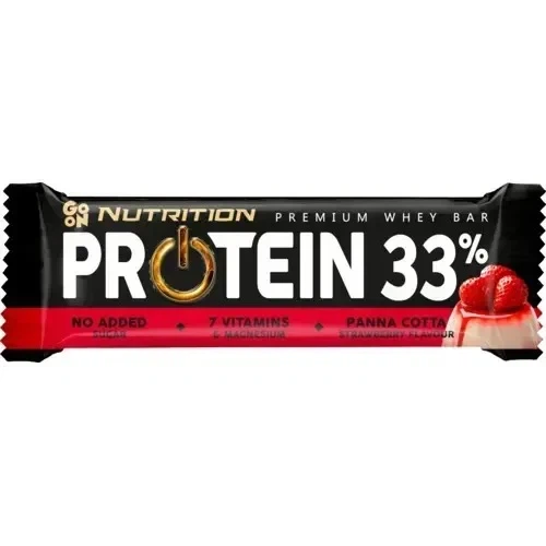 Батончик белковый Protein 33% Bar GoOn Nutrition, панна котта, 50 г - изображение 2
