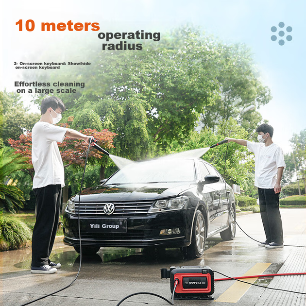 Автомойка высокого давления Yili 4280G-P1800W, бытовая уборочная машина, пистолет-распылитель воды высокого давления, машина для мойки автомобилей, насос для мойки автомобилей высокого давления - Фото 7 Автомойка высокого давления Yili 4280G-P1800W, бытовая уборочная машина, пистолет-распылитель воды высокого давления, машина для мойки автомобилей, насос для мойки автомобилей высокого давления - изображение 7