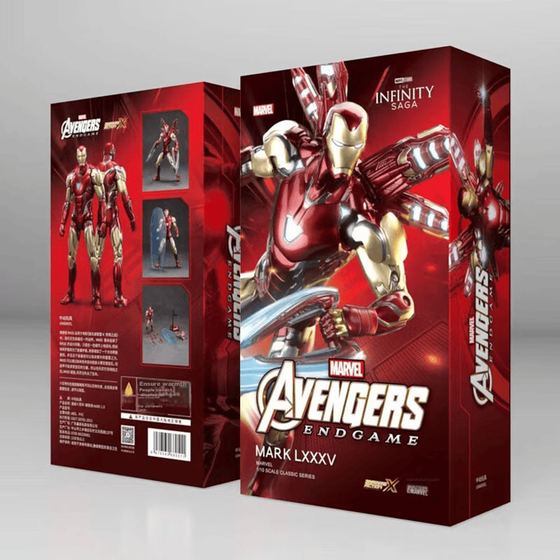Подарок на день рождения для мальчика от Marvel: фигурка Железного Человека MK85 версии 1.0, подвижная модель брони. - Фото 10 Подарок на день рождения для мальчика от Marvel: фигурка Железного Человека MK85 версии 1.0, подвижная модель брони. - изображение 10