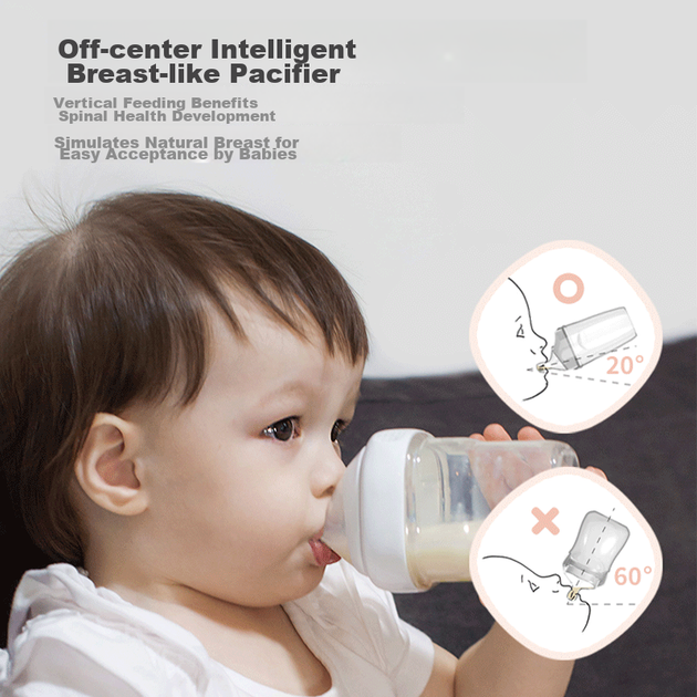 Бутылочка для кормления HEGEN PPSU Anti-Colic 150 мл, 1-3 месяца, с широким горлышком, силиконовая соска - изображение 6