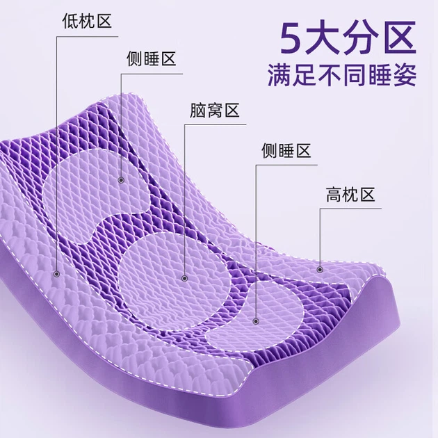Подушка Mixiaoshu детская сетчатая Violet - изображение 4