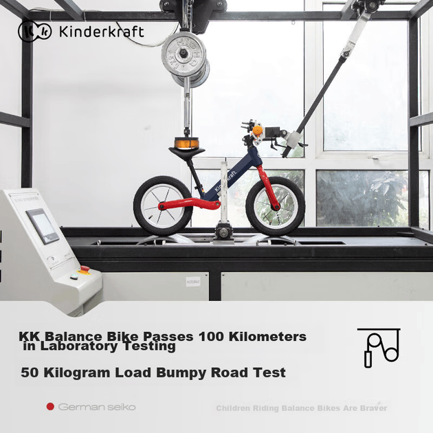Детский беговел KinderKraft KK для детей от 1 до 3 лет, без педалей, с амортизирующей подошвой, улучшенный цвет «гоночный красный». - изображение 5